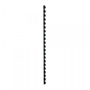 Pack 100 5 Star Office Binding Combs Plastic 21 Ring 65 Sheets A4 10mm White