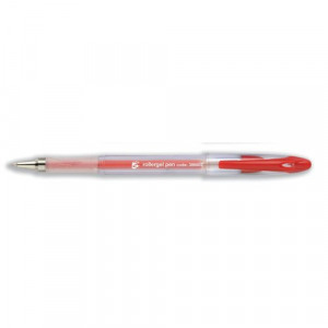 FS396802 5 Star Office Roller Gel Pen Clear, The Office Box