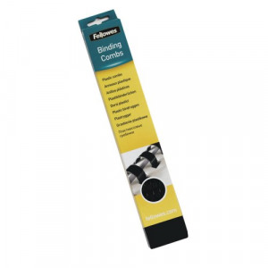 BB53461 Fellowes A4 Plastic Binding Combs 10mm, The Office Box