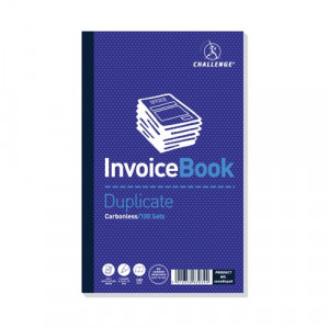 JDL63034 Challenge Carbonless Duplicate Invoice, The Office Box