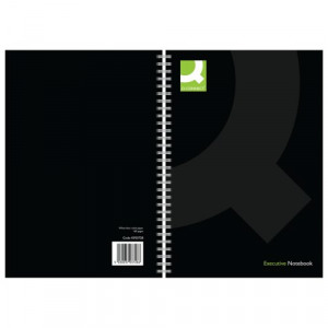 KF03728 Q-Connect Hardback Wirebound Book A5, The Office Box