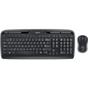 LC03362 Logitech Black MK330 Wireless Keyboard, The Office Box