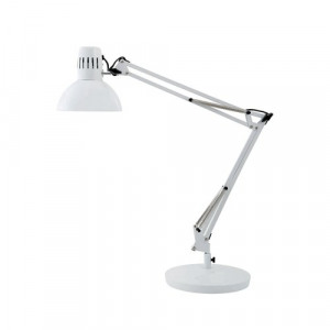 Alb00879 Alba White Architect Desk Lamp Archi Bc