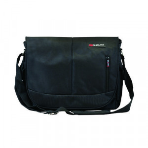 HM79800 Monolith Courier Messenger Bag w Pocket for iPad or