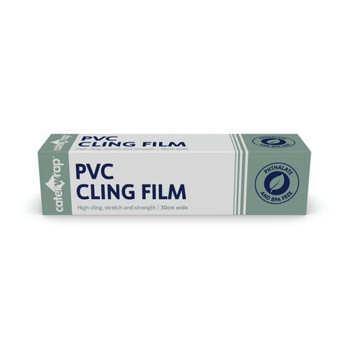 50966CP Caterwrap Cling Film 300mm x 300m 32C08, The Office Box