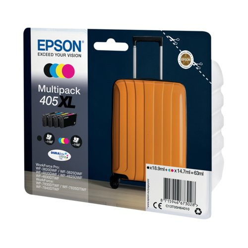 Amazon.com: Epson 405XL Black Suitcase High Yield Genuine