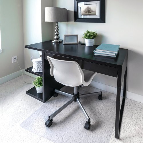 FL74113 Floortex Polycarbonate Carpet Chair Mat, The Office Box