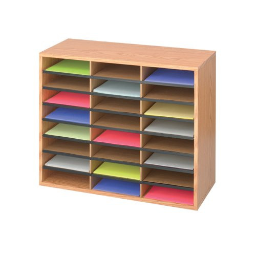 GU94020 24 Compartment Literature Organiser, The Office Box