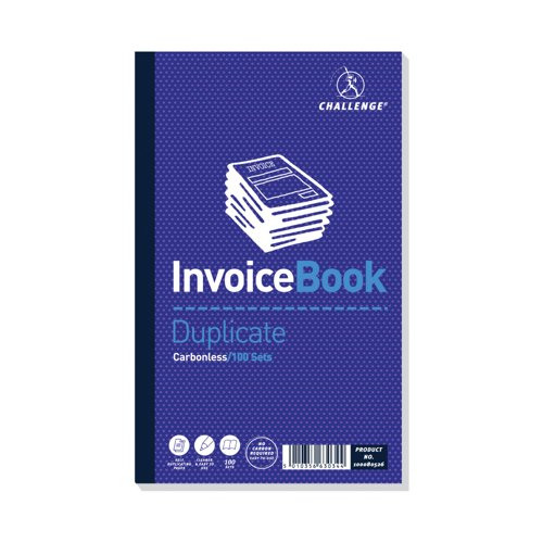 JDL63034 Challenge Carbonless Duplicate Invoice, The Office Box