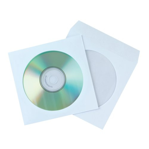 KF02206 Q-Connect CD Envelope Paper (50 Pack), The Office Box
