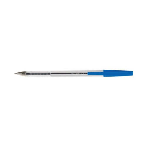 KF26039 Q-Connect Medium Blue Ballpoint Pen, The Office Box