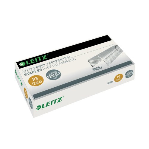 LZ32513 Leitz P3 26 6 Staples (5000 Pack), The Office Box