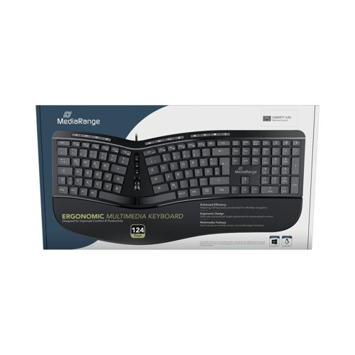 ME87688 MediaRange Wired Ergonomic Multimedia, The Office Box
