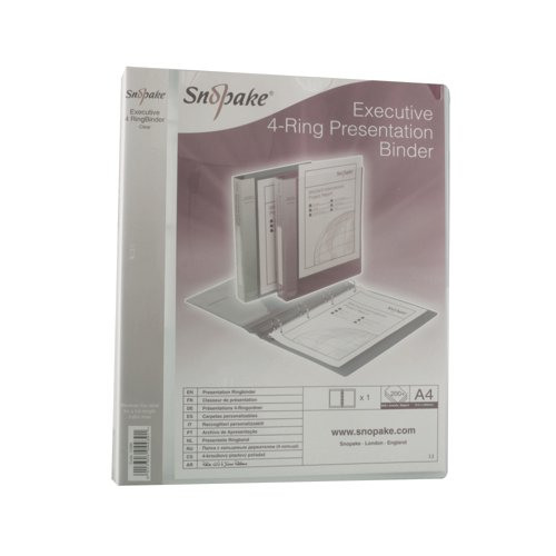 SK04439 Snopake Executive Presentation 4D-Ring, The Office Box