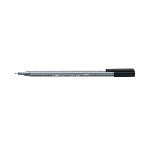 ST33440 Staedtler Tri+ Fineliner Pen 0.3mm, The Office Box