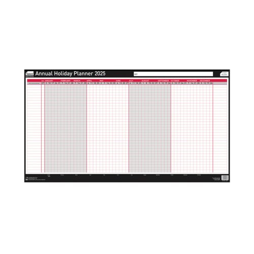 SY10764 Sasco Annual Holiday Planner 2025, The Office Box