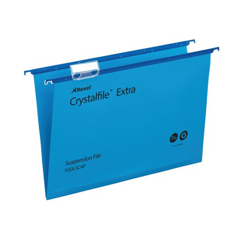TW70630 Rexel Crystalfile Extra 15mm Suspension, The Office Box