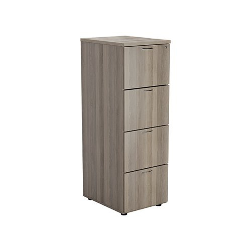 Kf78955 Jemini Grey Oak 4 Drawer Filing Cabinet Dimensions