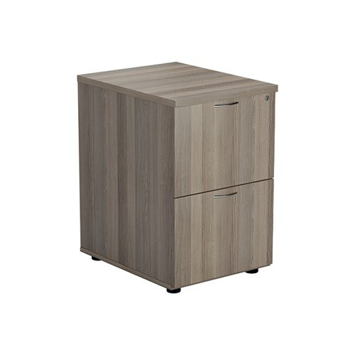 Kf78957 Jemini Grey Oak 2 Drawer Filing Cabinet Dimensions