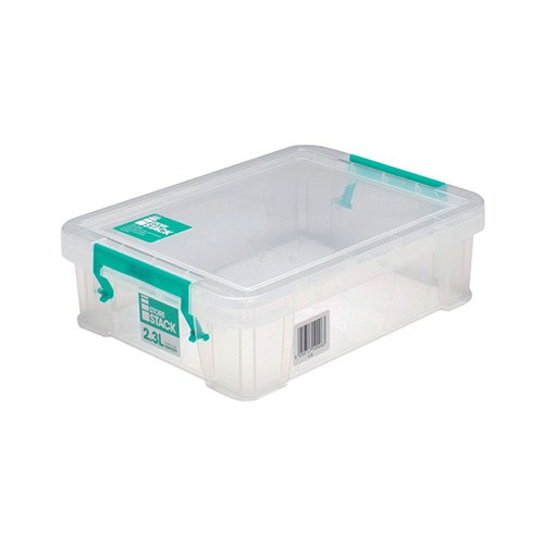 StoreStack 2.3 Litre Storage Box W260xD190xH70mm Clear RB90119, Office  Supplies Superstore