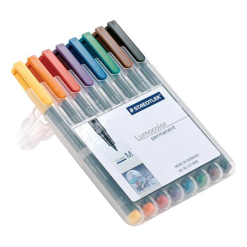 500208 Staedtler 318 Lumocolor Permanent Pen Fine 0.6mm Line