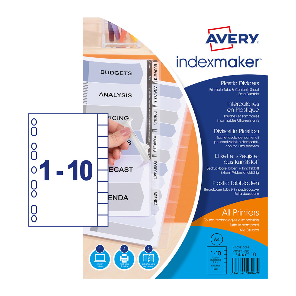avery index maker
