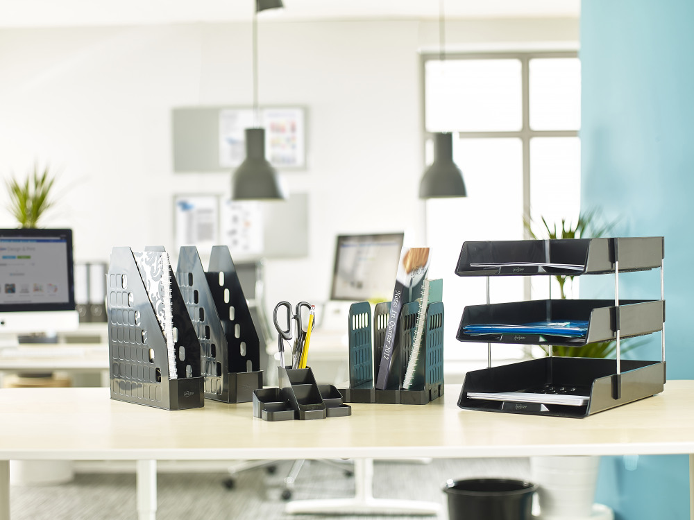 Office Supplies Avery Basics Desk Tidy Black 1137blk Avery Basics Desk Tidy Black 1137blk