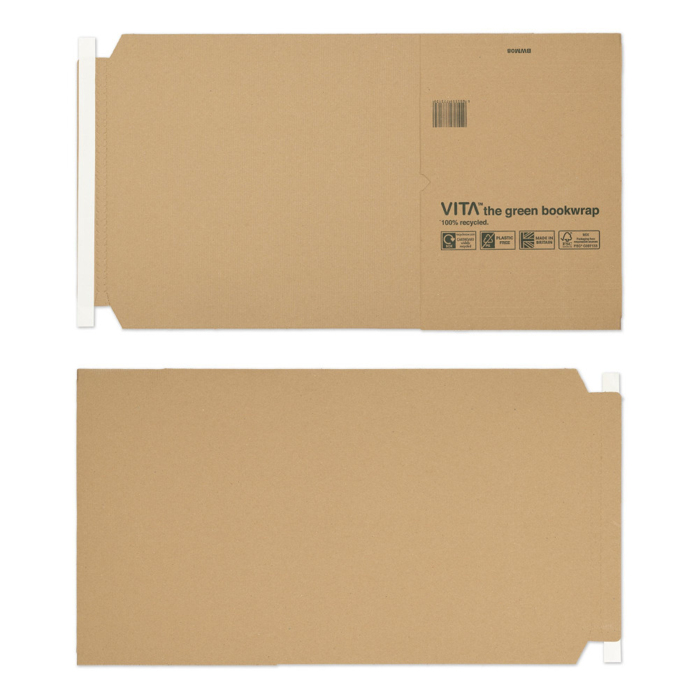 VITA BOOKWRAP MAN P&S 406X302X70MM PK20