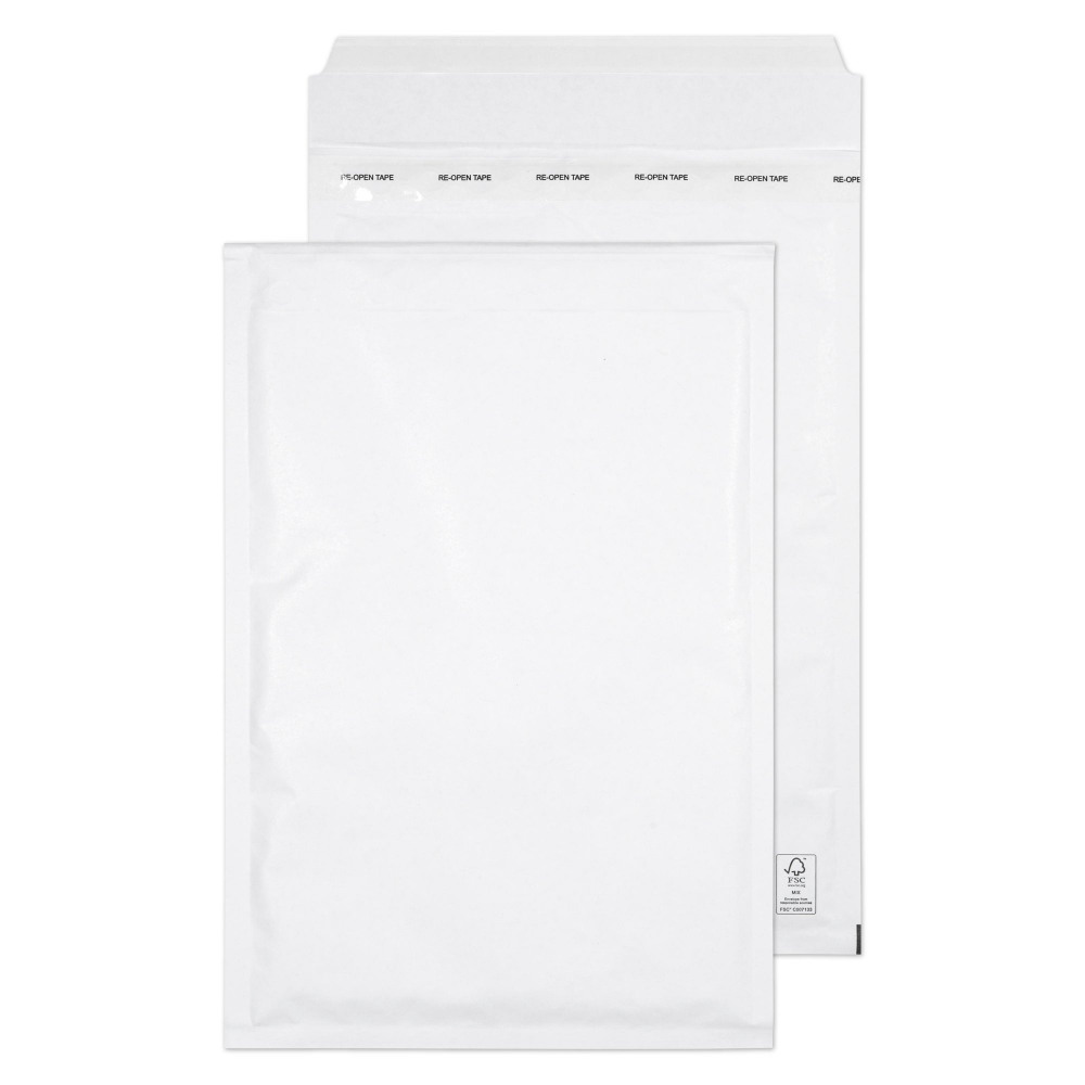 WHITE P&S BUBBLE 90GSM 340X220 PK100