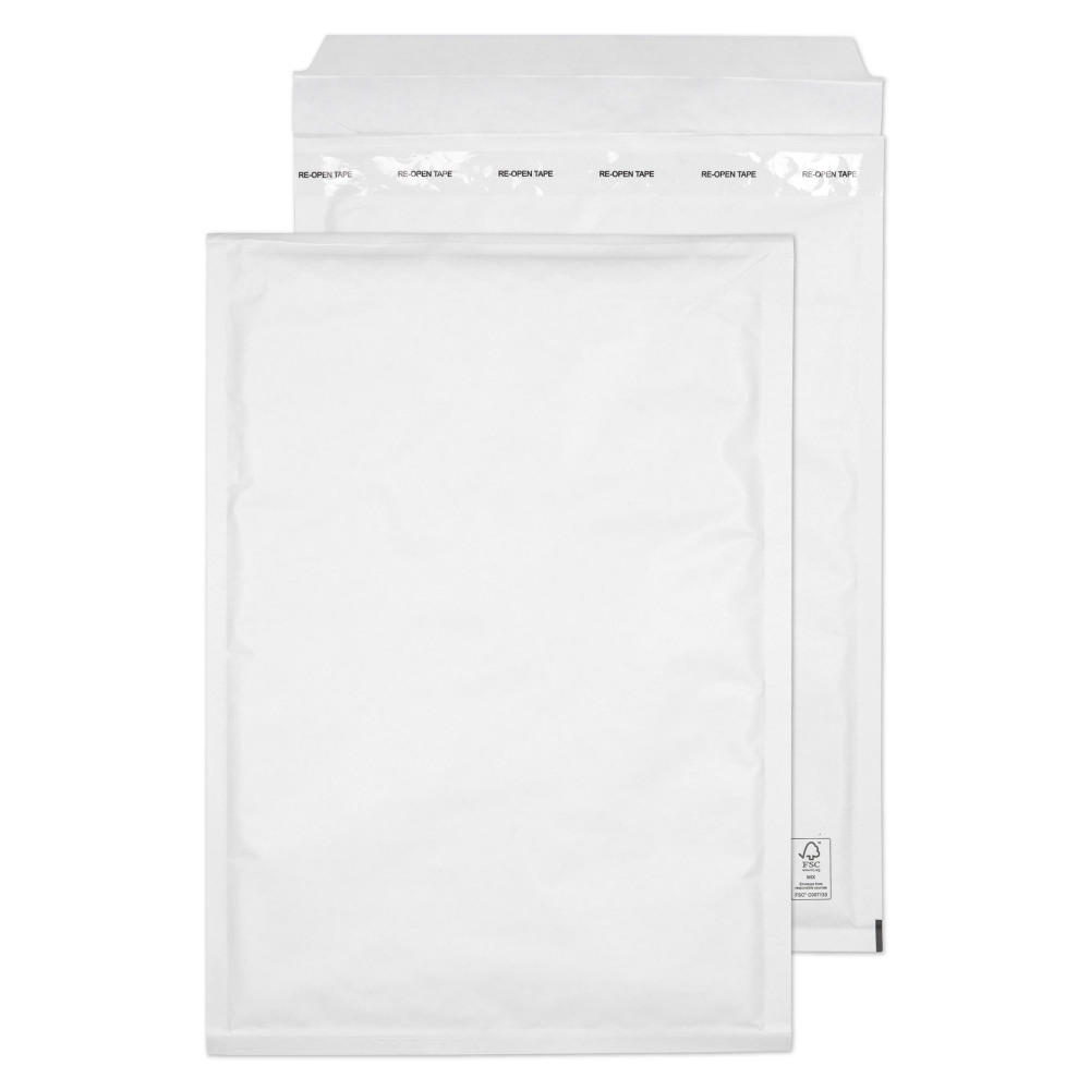 WHITE P&S BUBBLE 90GSM 340X230 PK100