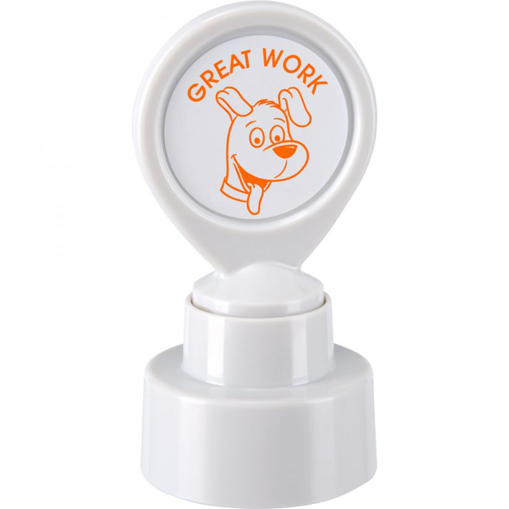 COLOP GREAT WORK STAMP ORANGE INK