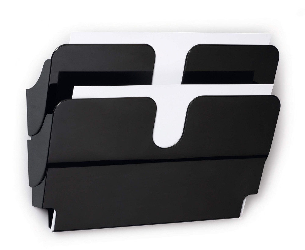 FLEXIPLUS 2 A4L LITERATURE HOLDERS BLACK