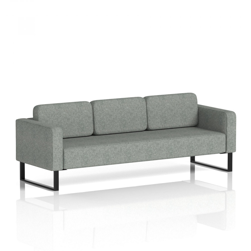 BRIXWORTH SOFA 3 SEAT BLACK LEG PRIME