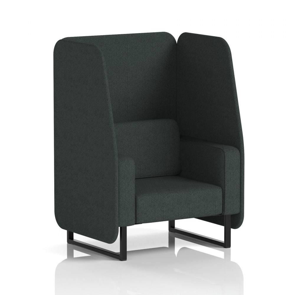 BRIXWORTH 1 SEAT BOOTH BLCK LEG &SOFA