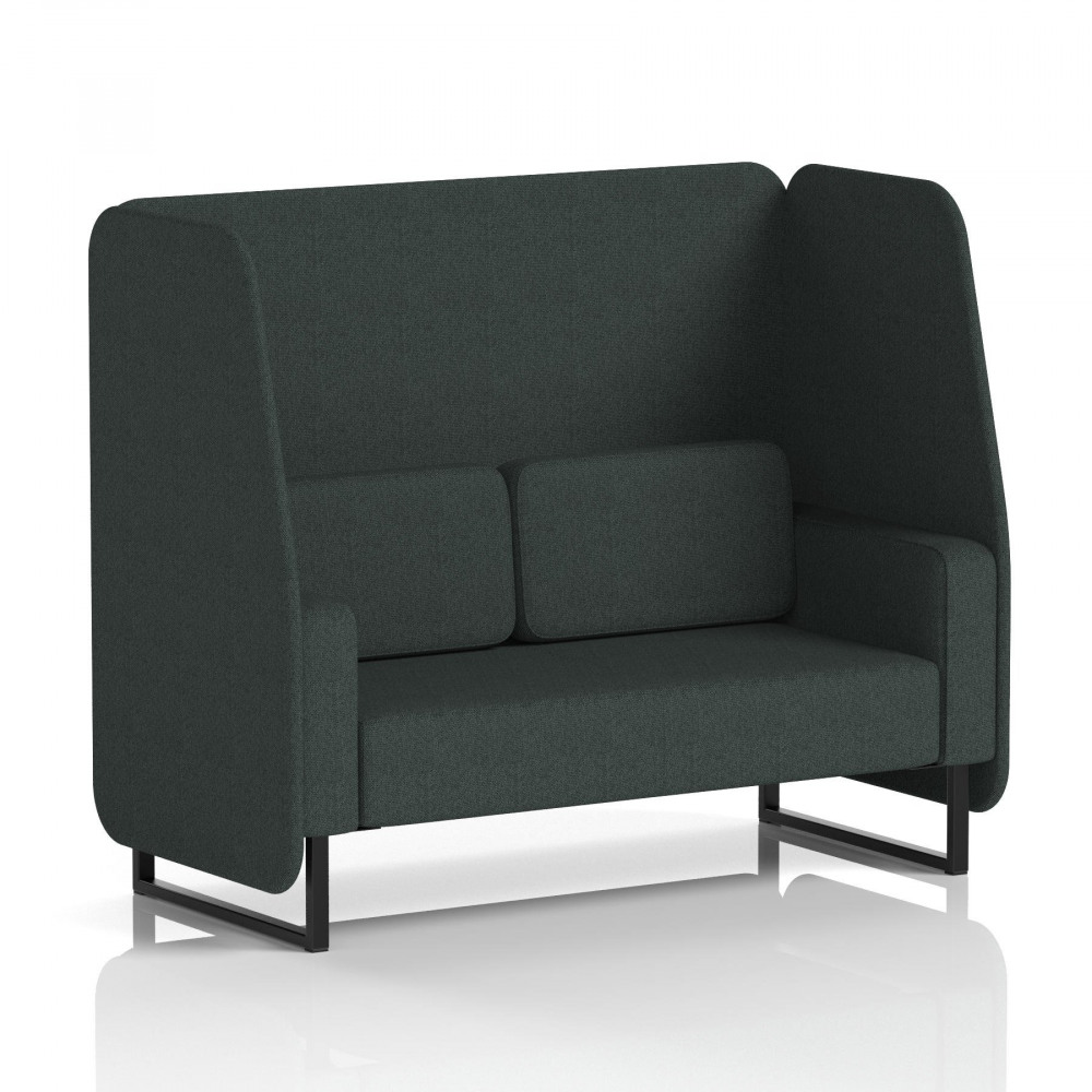 BRIXWORTH 2 SEAT BOOTH BLCK LEG &SOFA