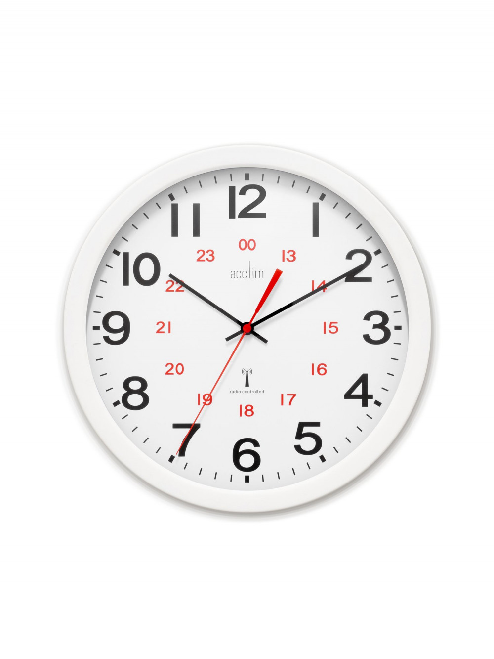 ACCTIM CONTROLLER WALL CLOCK RC WH
