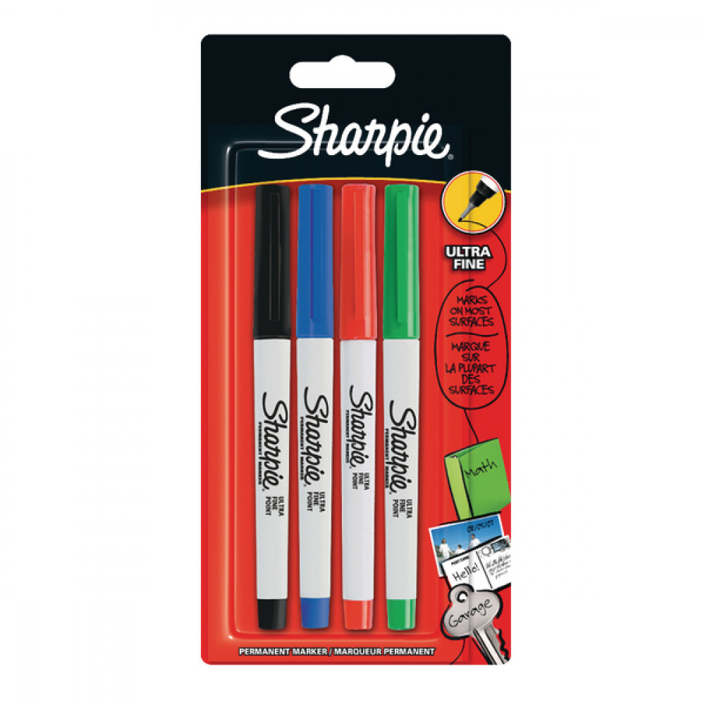 SHARPIE ULTRA-FINE STANDARD ATD PK4 SHARPIE ULTRA-FINE STANDARD ATD PK4