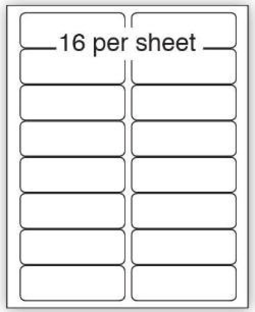 PURELY A4 SHEET LABEL 16UP BOX 100 SHTS PURELY A4 SHEET LABEL 16UP BOX 100 SHTS