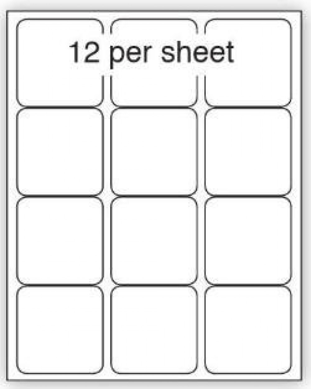 PURELY A4 SHEET LABEL 12UP BOX 100 SHTS PURELY A4 SHEET LABEL 12UP BOX 100 SHTS