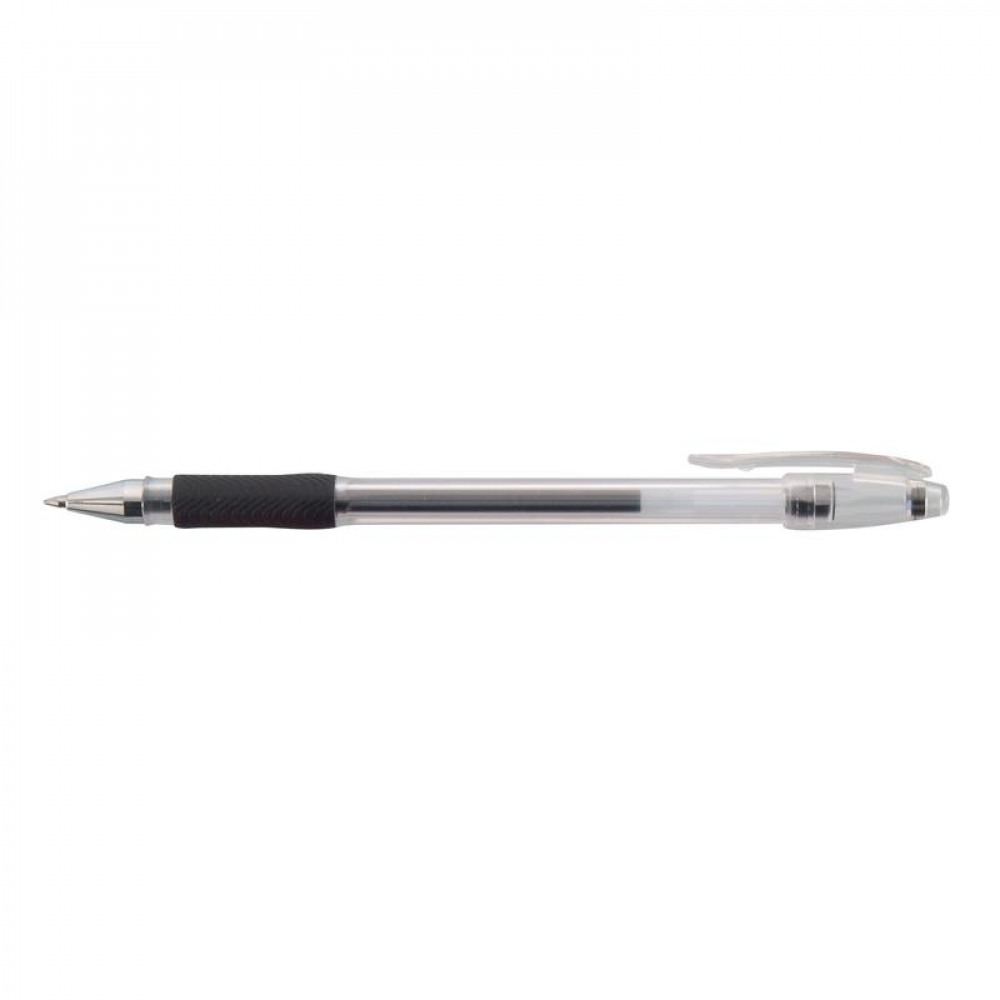 VALUEX GEL ROLLERBALL GRIP 0.5MM BK PK10
