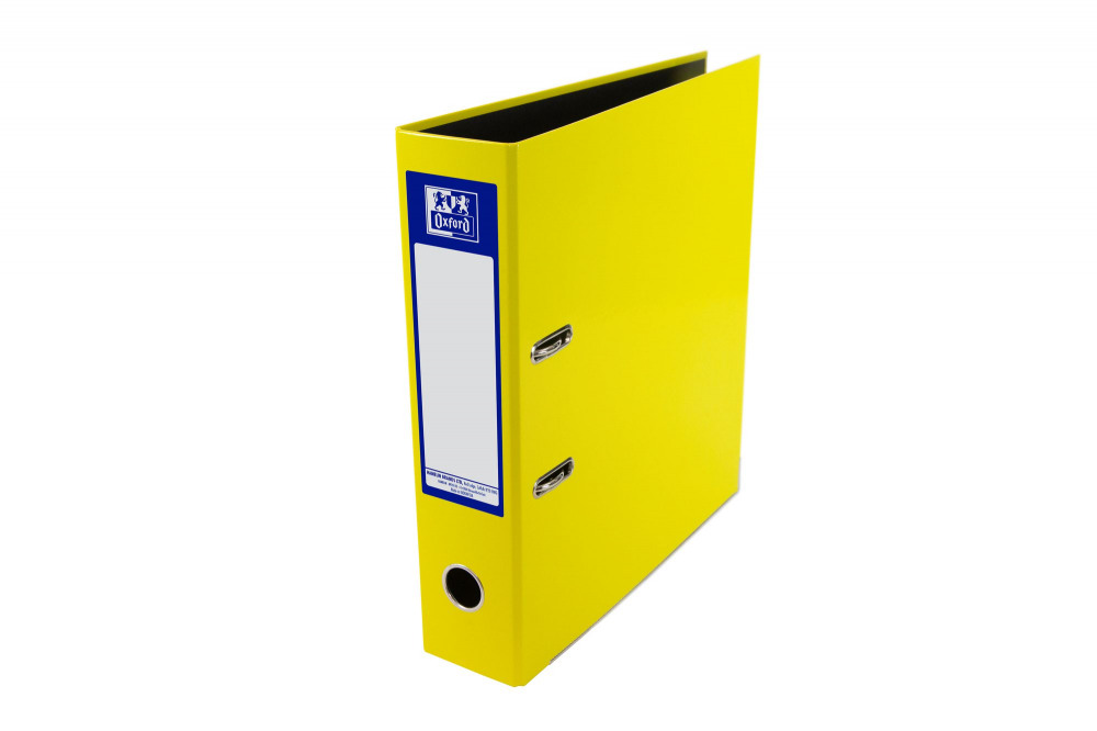 Office Supplies OXFORD 70MM LAF LAMINATED A4 YELLOW