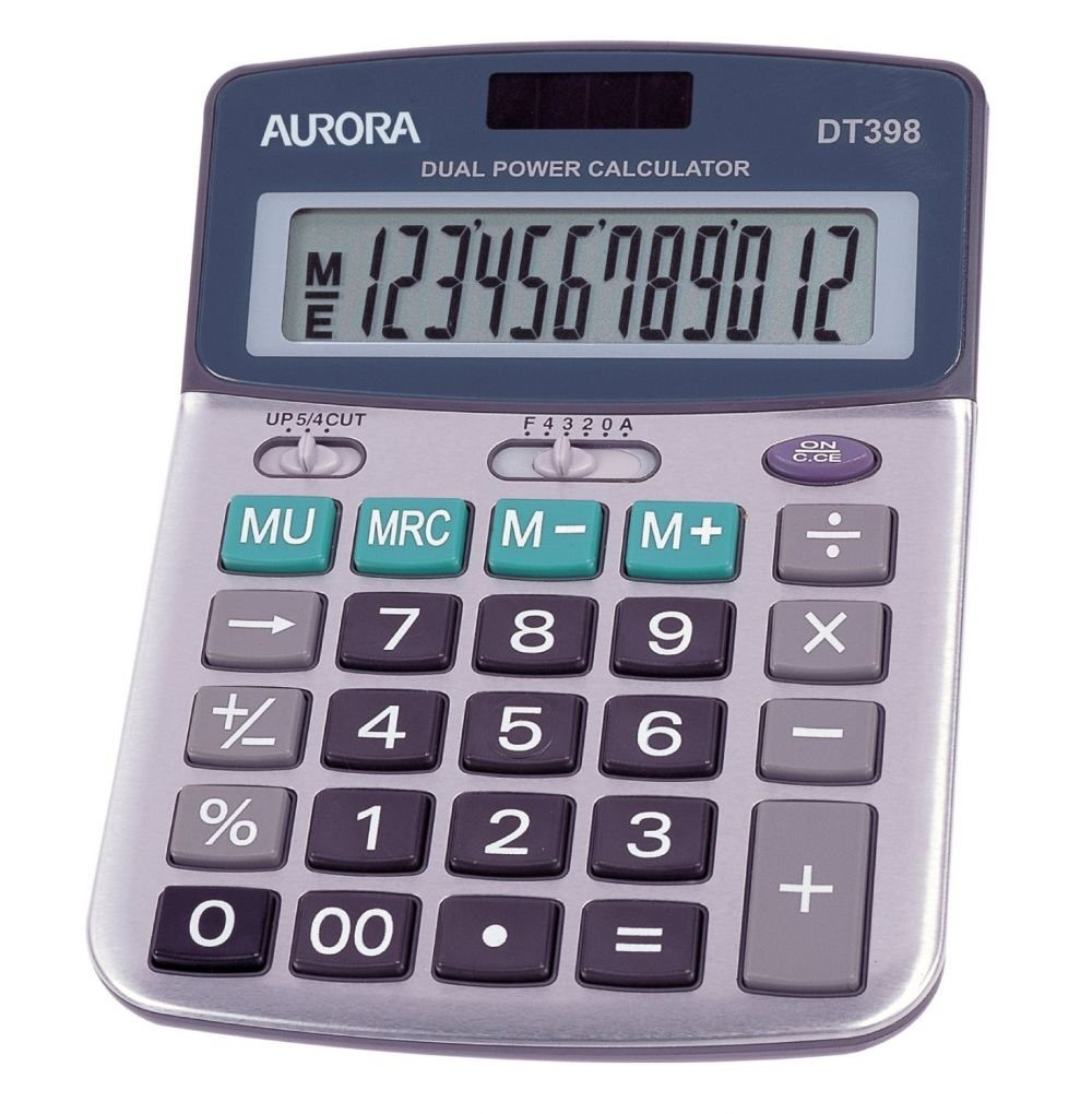AURORA DT398 DESK CALCULATOR
