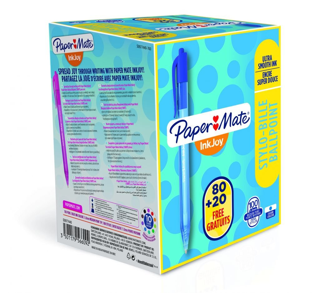 PAPER MATE S0977440 INKJOY RETRACTABLE P