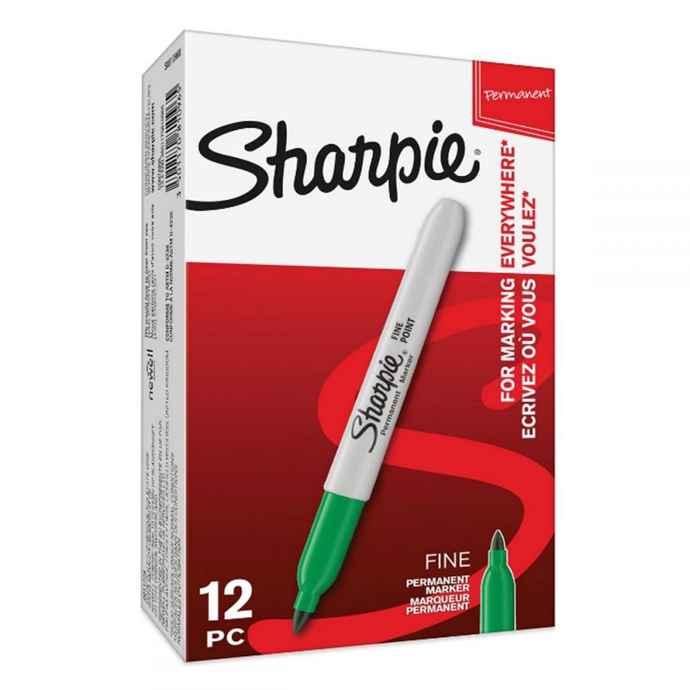SHARPIE S0810960 FINE GREEN PERMANENT PE