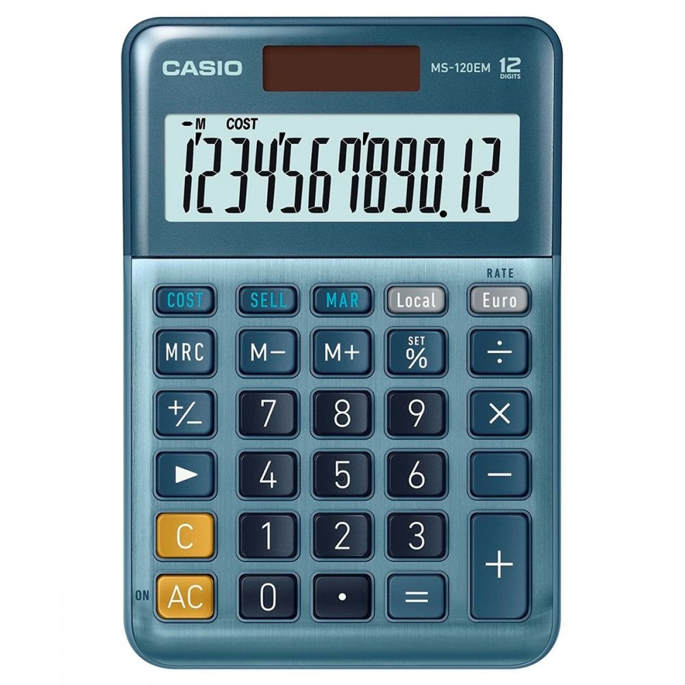CASIO MS-120EM DESK CALCULATOR
