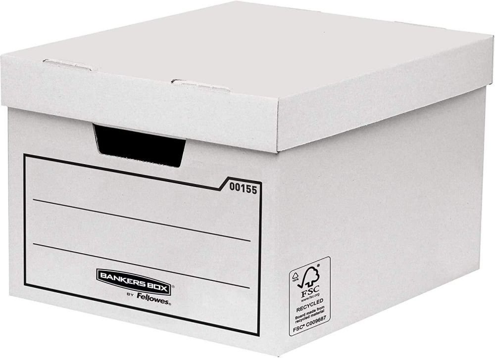 BANKERS BOX GENERAL STORAGE BOX WHITE PA
