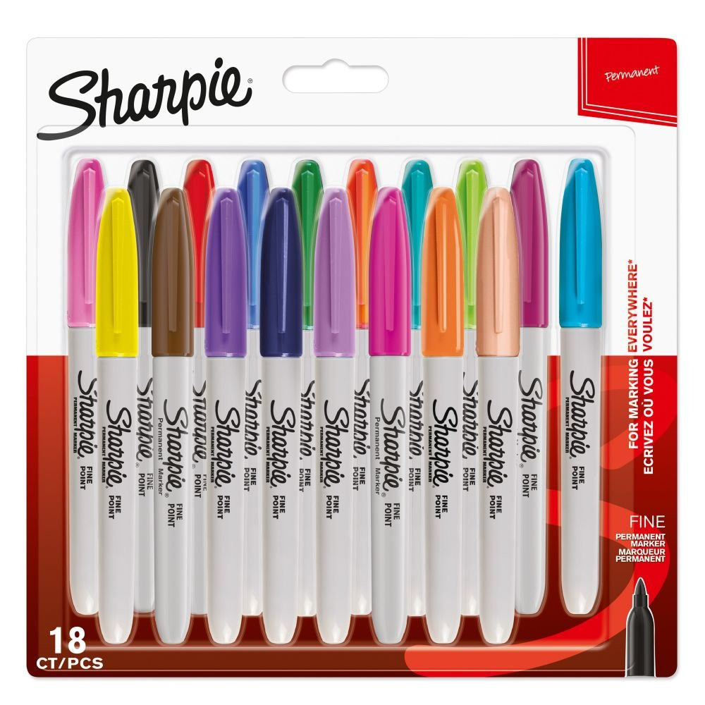 SHARPIE 1996112 PERMANENT ASSORTED COLOU