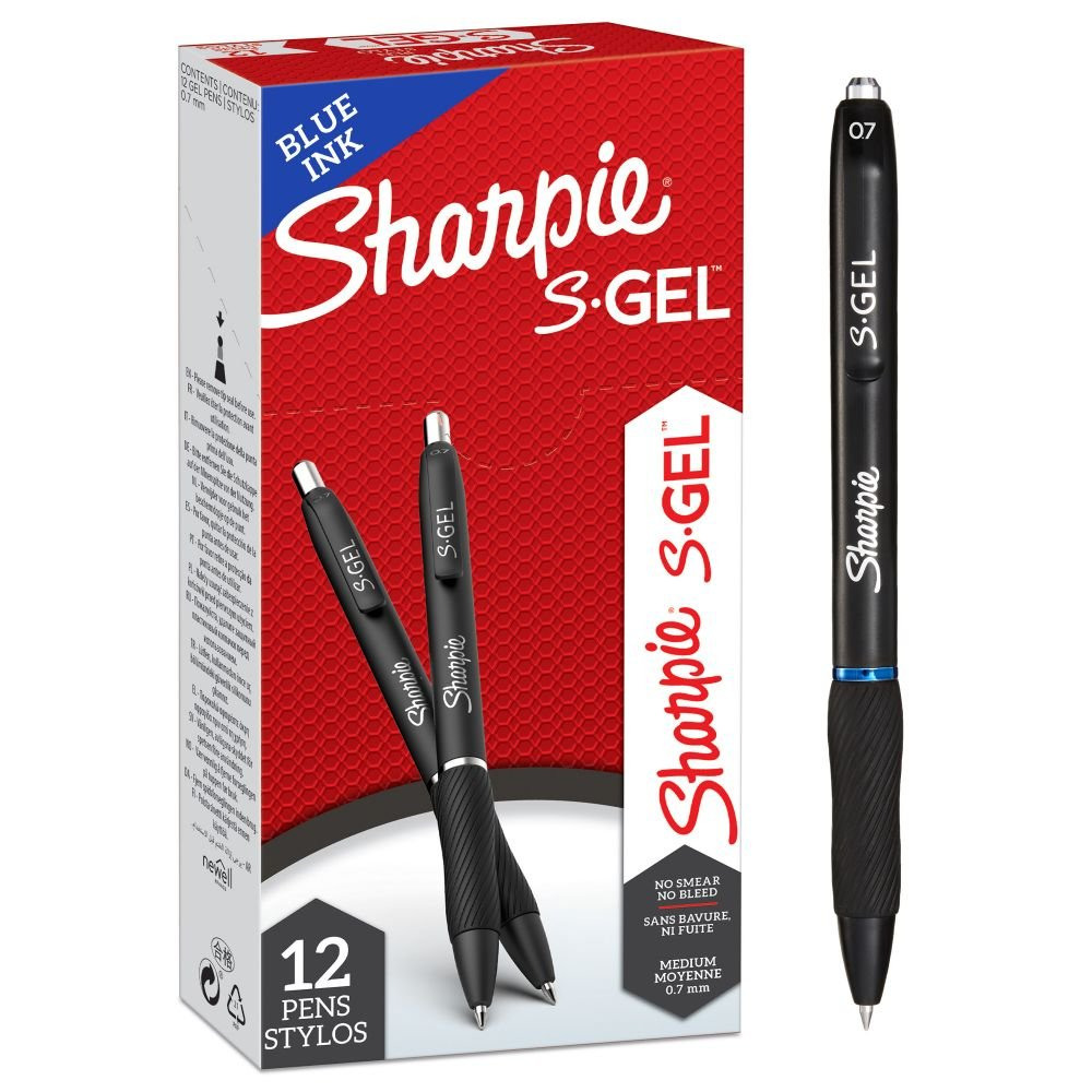 SHARPIE 2136600 S-GEL BLUE 0.7MM POINT P