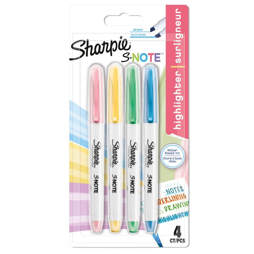 SHARPIE 2138234 S-NOTE CHISEL TIP CREATI