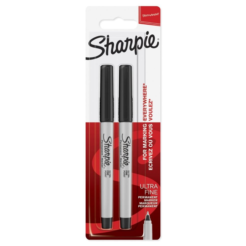 SHARPIE 1985878 ULTRA FINE BLACK INK 2 M